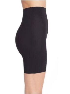 NEW Commando Black Control High Waist Shaping Shorts Size XL Seamless Smoothing